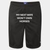 Polyester Mesh 9" Shorts with Pockets Thumbnail